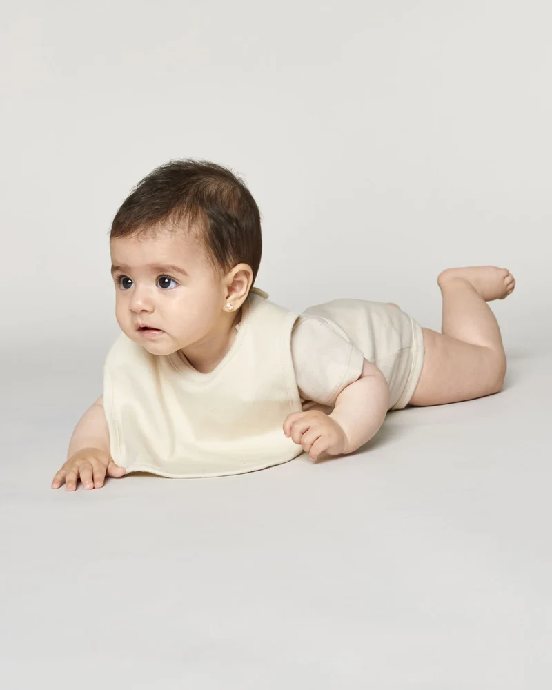 Bavoir bébé coton bio Stanley/Stella à personnaliser