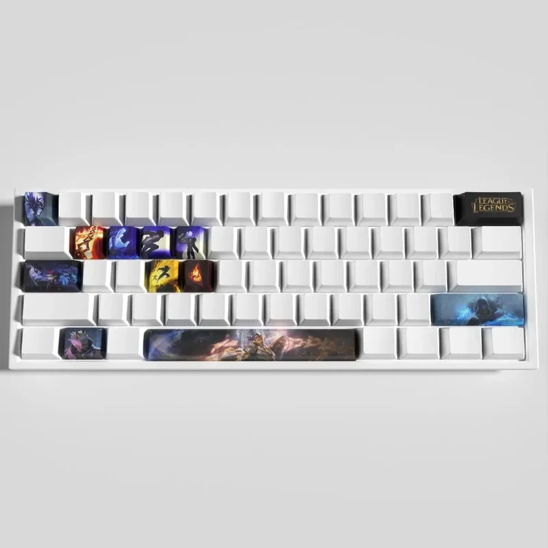 Keycaps Sylas League of Legends – l'épaisseur du PBT à l'œil et au toucher