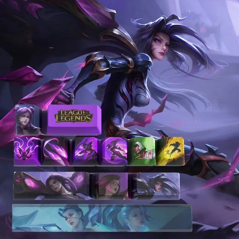 Keycaps Kaisa League of Legends – accorder son clavier au reste du setup