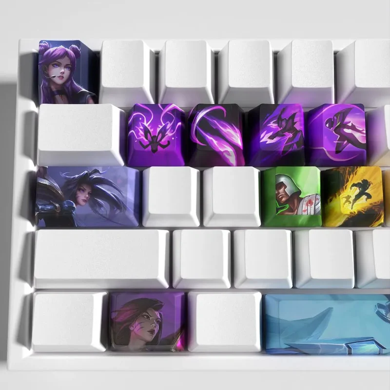 Keycaps Kaisa League of Legends – accorder son clavier au reste du setup