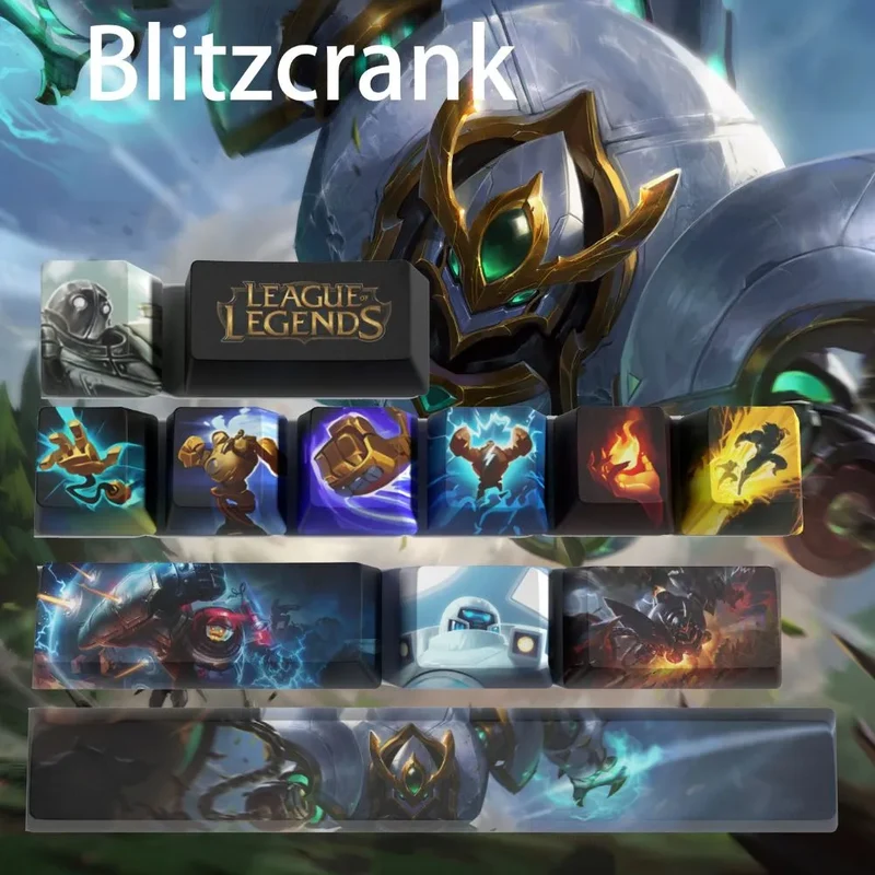 Keycaps Blitzcrank League of Legends – conçues pour encaisser une frappe lourde
