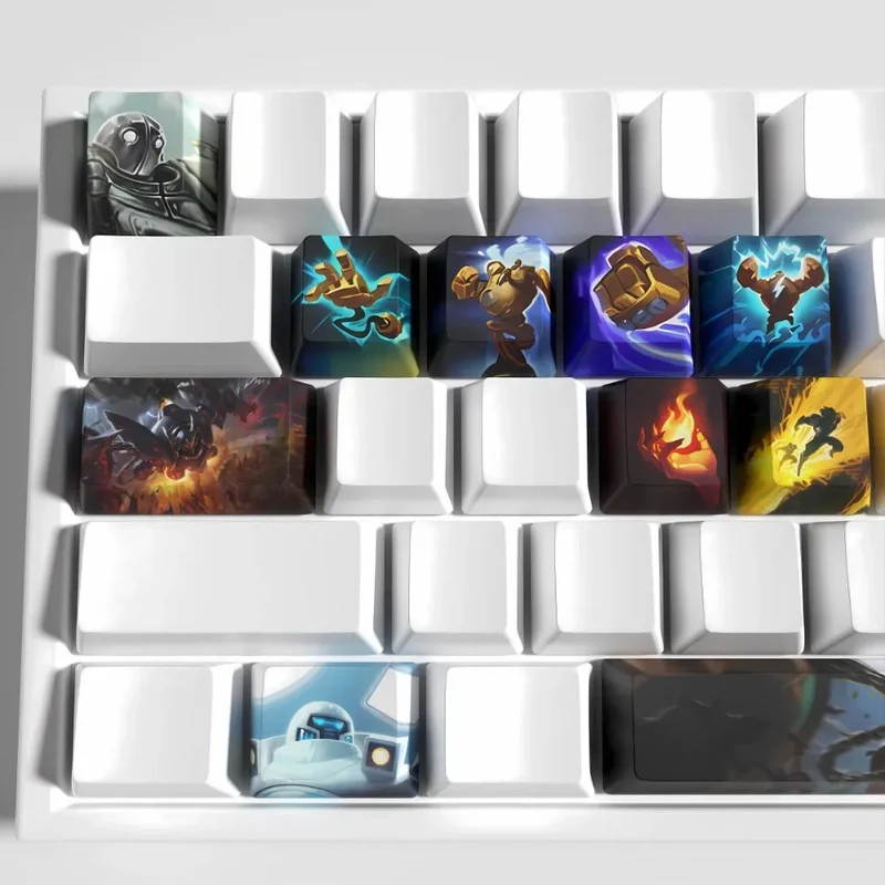 Keycaps Blitzcrank League of Legends – conçues pour encaisser une frappe lourde