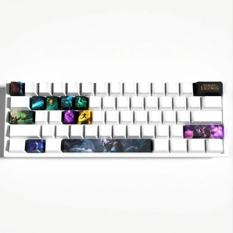 Keycaps Illaoi League of Legends – Pensé pour les claviers 60 % et 65 %