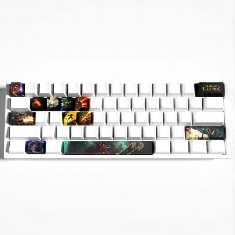 Keycaps Graves League of Legends – Finition mate anti-traces