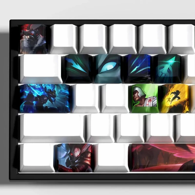 Keycaps Kalista League of Legends – ne changer que ZQSD et les touches d'action