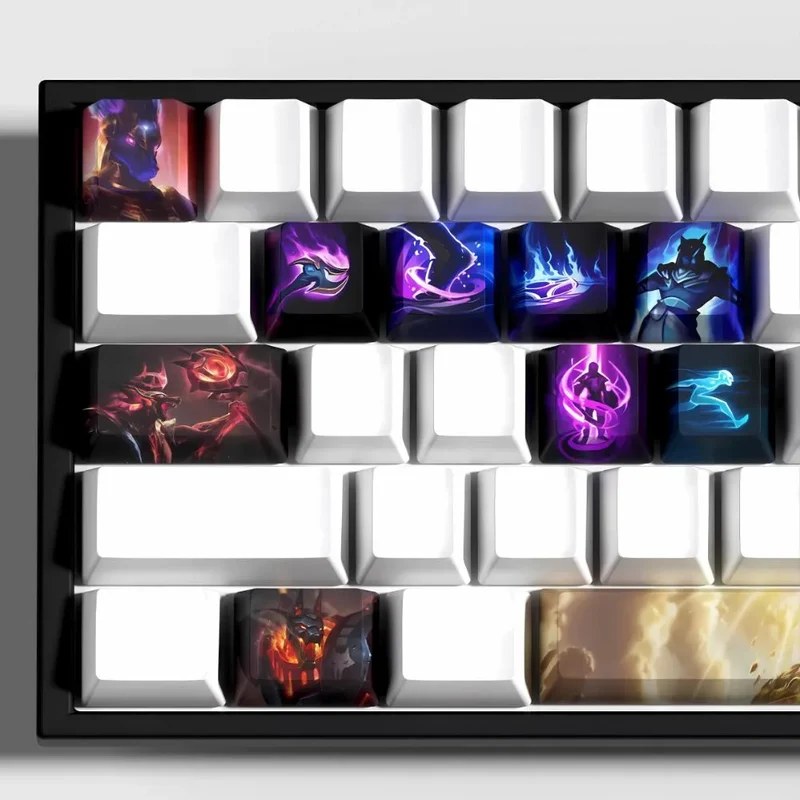 Keycaps Nasus League of Legends – la sublimation DYE-SUB expliquée