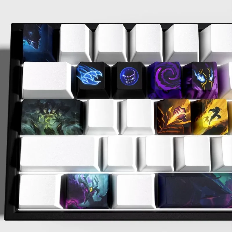 Keycaps Nocturne League of Legends – le set noir pour setup sombre et stream