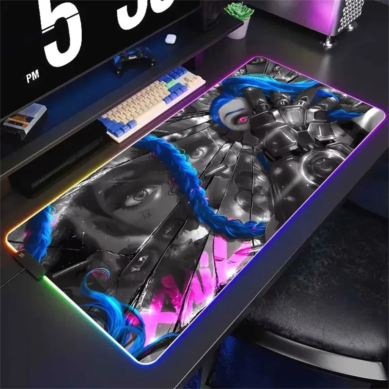 Tapis de Souris XXL RGB Jinx & Vi