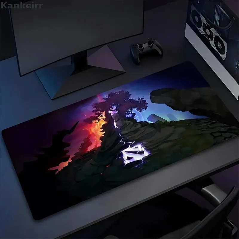 Tapis de souris XXL Dota 2 – cinq coloris dont violet et orange