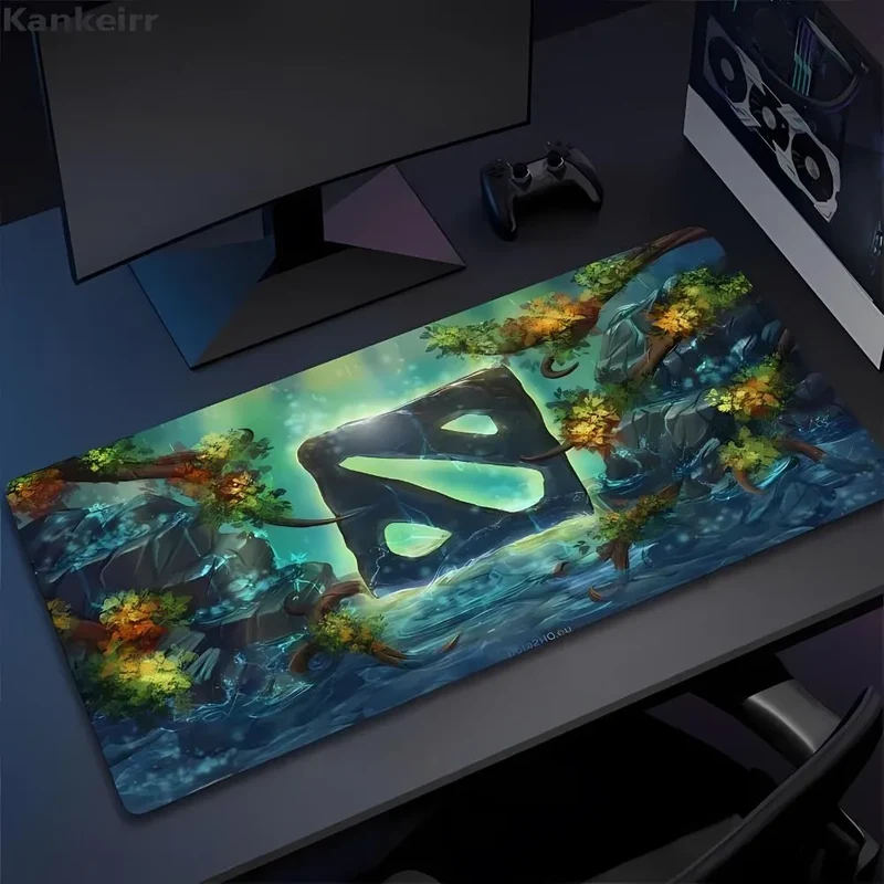 Tapis de souris XXL Dota 2 – cinq coloris dont vert et violet