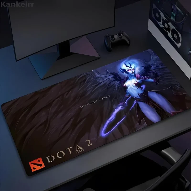Tapis de souris XXL Dota 2 – cinq coloris dont vert et violet