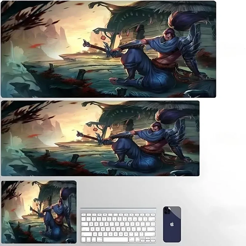 Tapis de souris XXL League of Legends – Jinx, Lux, Yasuo ou Ashe