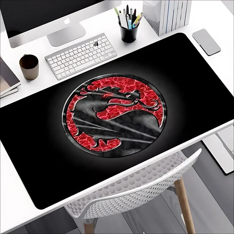 Tapis de Souris Gamer Noir Mortal Kombat Dragon