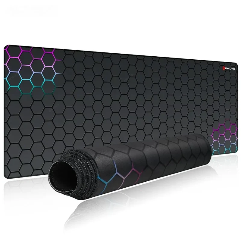 Tapis de Souris XXL Noir - Confort Gaming
