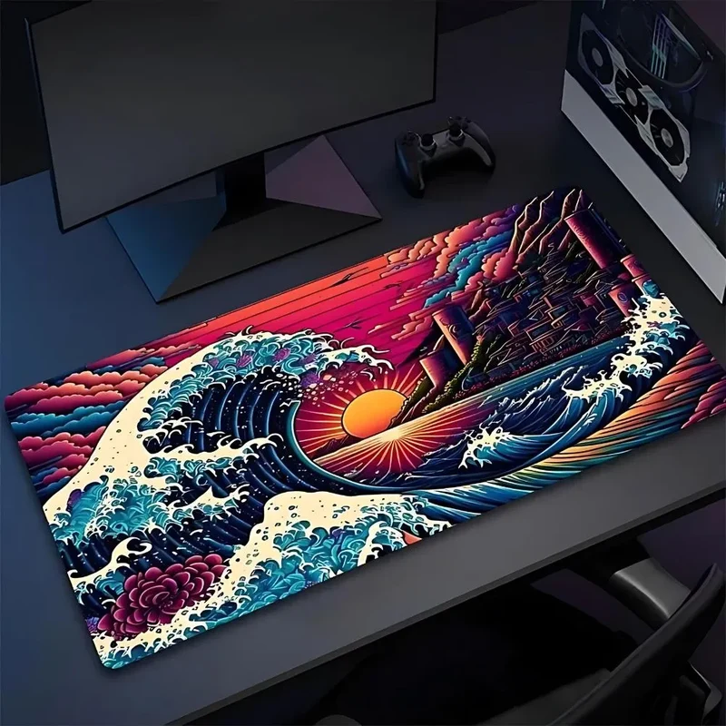 Tapis de Souris XXL Art Japonais - Confort