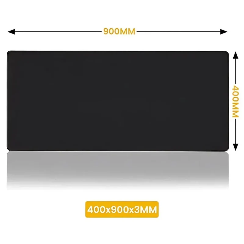 Tapis de Souris XXL Noir - Liberté et Confort