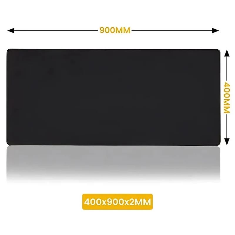 Tapis de Souris XXL Noir - Liberté et Confort