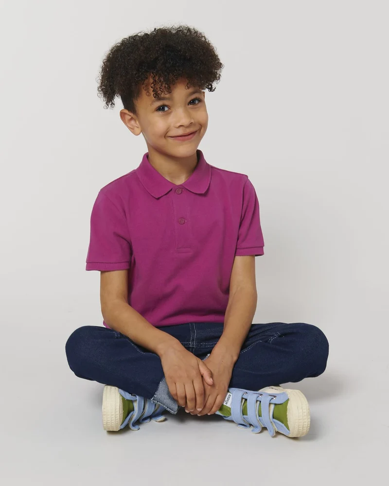 Polo enfant coton bio Stanley/Stella Mini Sprinter à personnaliser