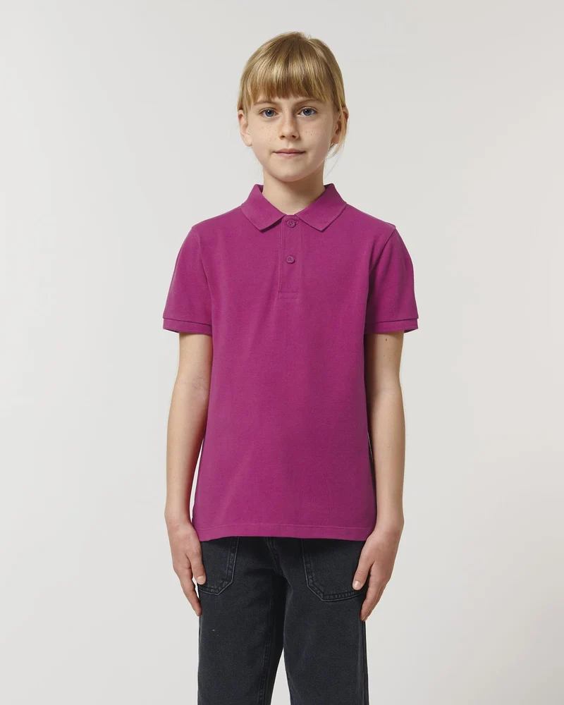 Polo enfant coton bio Stanley/Stella Mini Sprinter à personnaliser