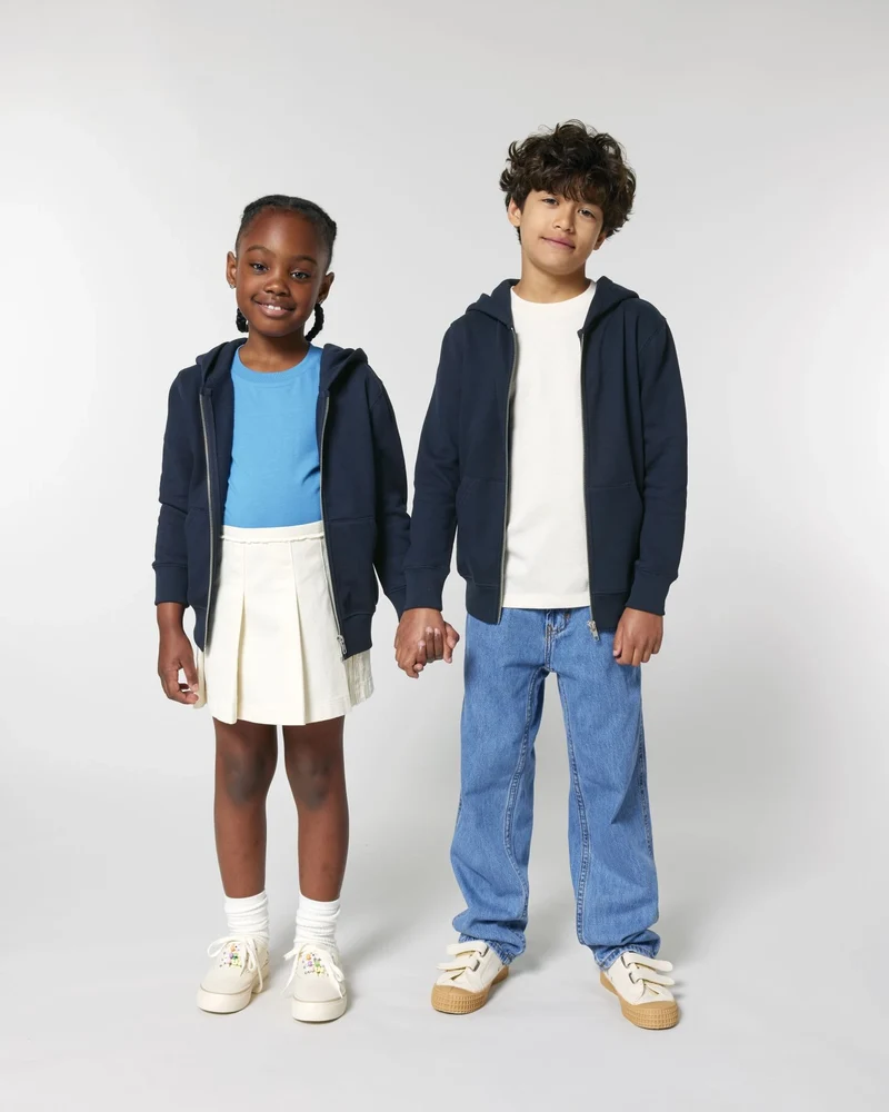 Sweat à capuche zippé enfant Stanley/Stella Mini Cultivator à personnaliser