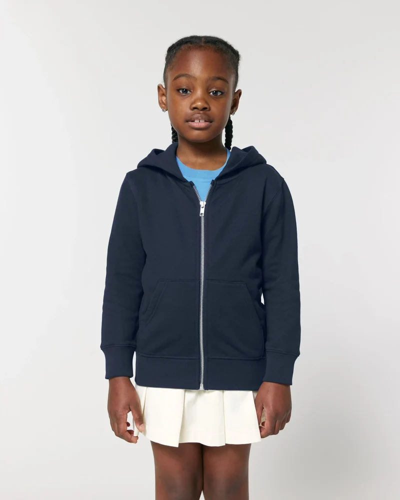 Sweat à capuche zippé enfant Stanley/Stella Mini Cultivator à personnaliser