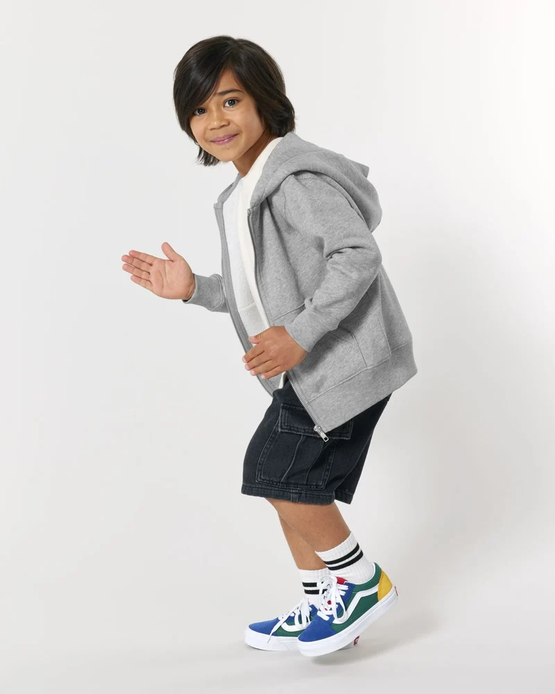 Sweat à capuche zippé enfant Stanley/Stella Mini Cultivator à personnaliser