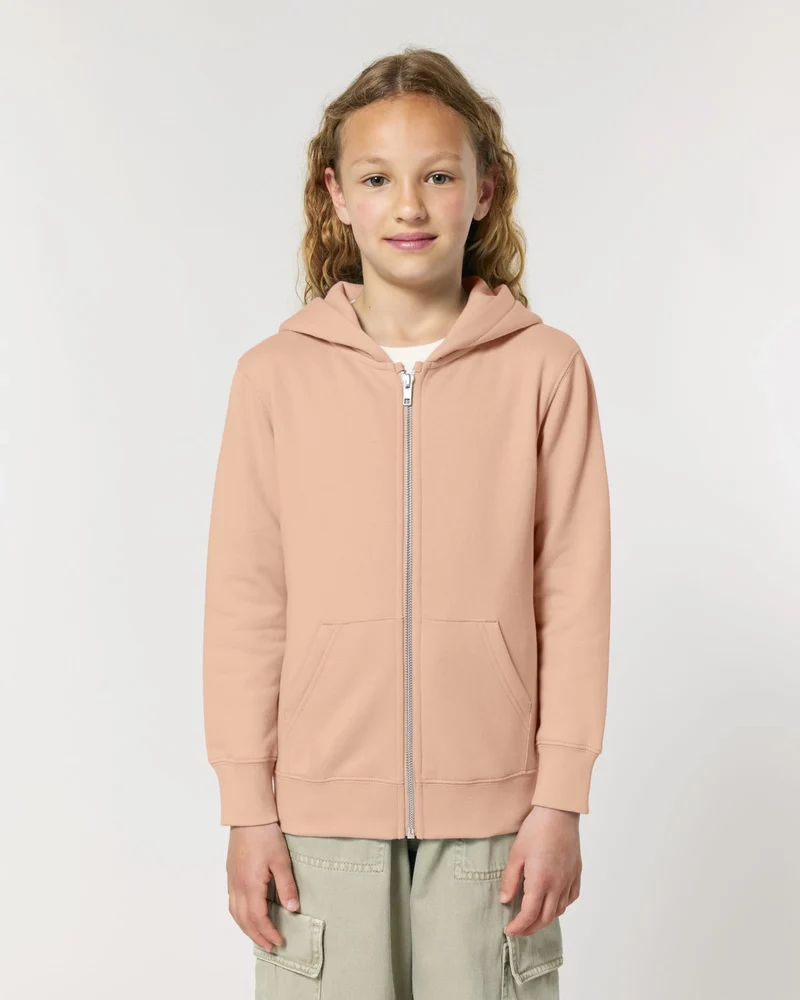 Sweat à capuche zippé enfant Stanley/Stella Mini Cultivator à personnaliser