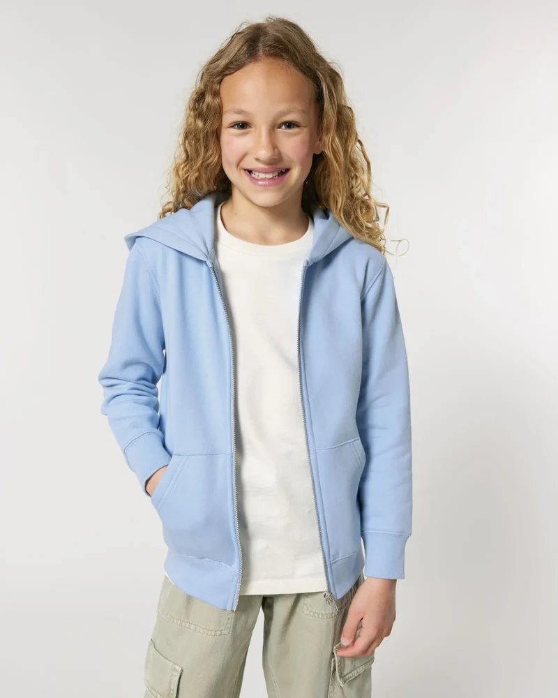 Sweat à capuche zippé enfant Stanley/Stella Mini Cultivator à personnaliser