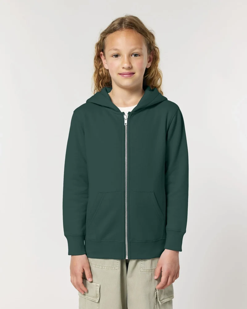 Sweat à capuche zippé enfant Stanley/Stella Mini Cultivator à personnaliser