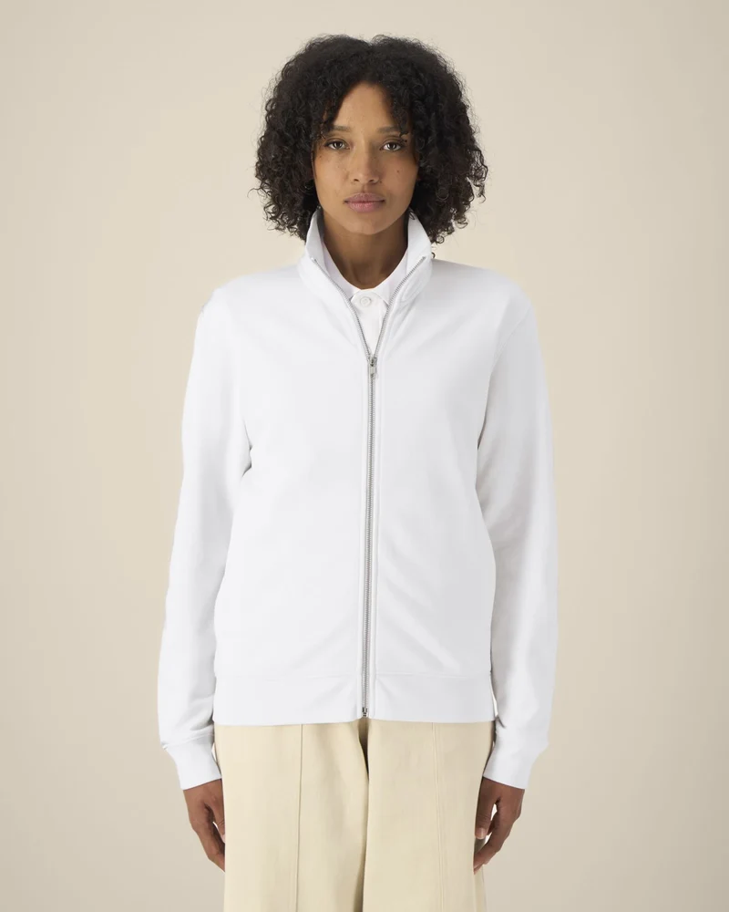Sweat zippé coton bio Stanley/Stella Trailer 2.0 à personnaliser