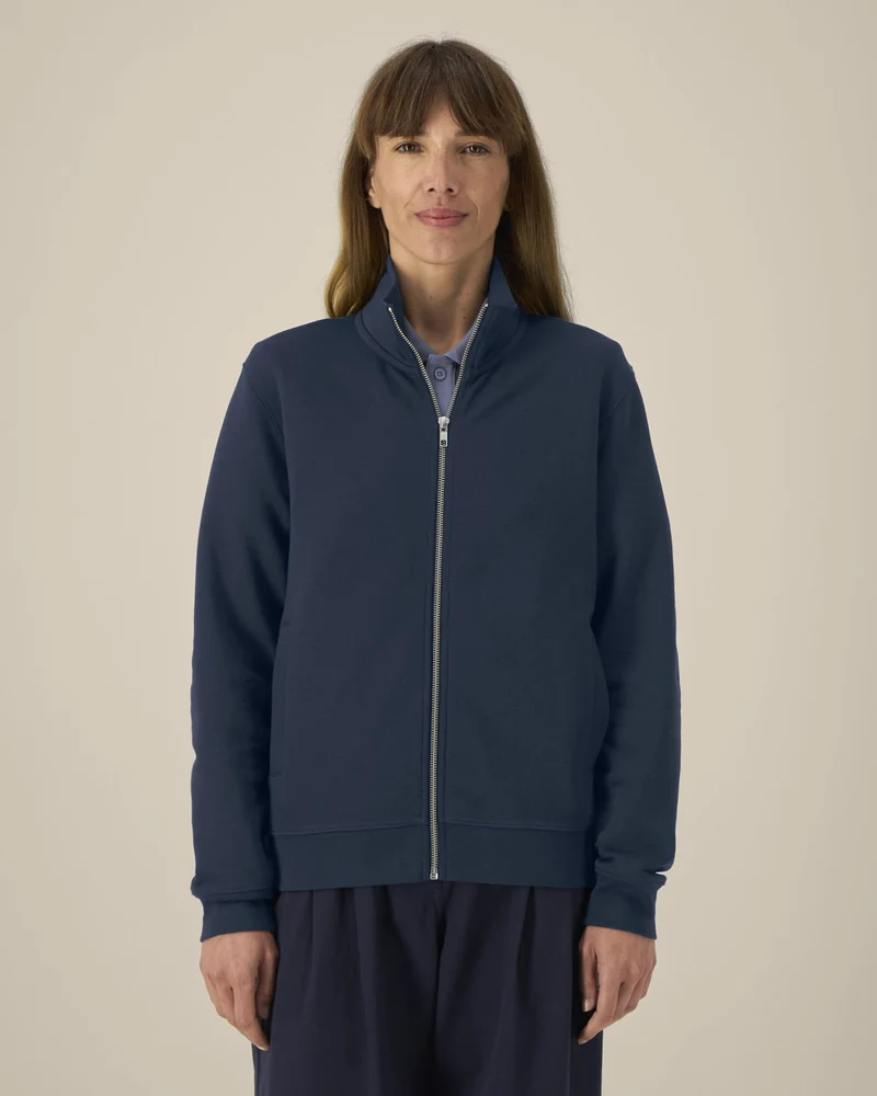 Sweat zippé coton bio Stanley/Stella Trailer 2.0 à personnaliser