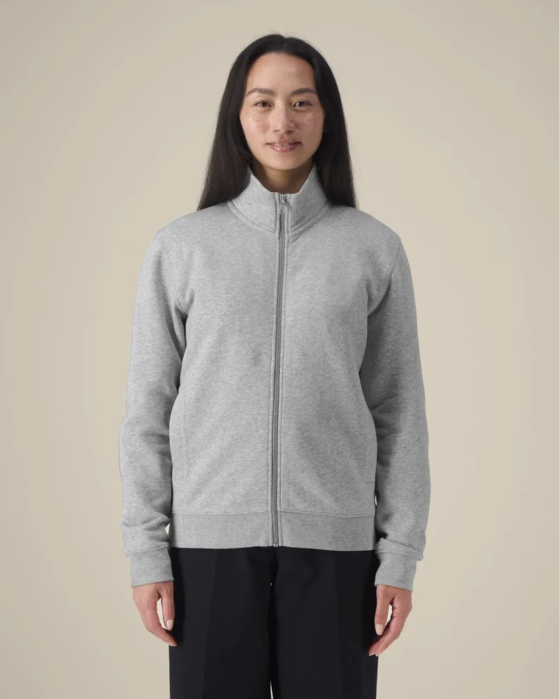 Sweat zippé coton bio Stanley/Stella Trailer 2.0 à personnaliser