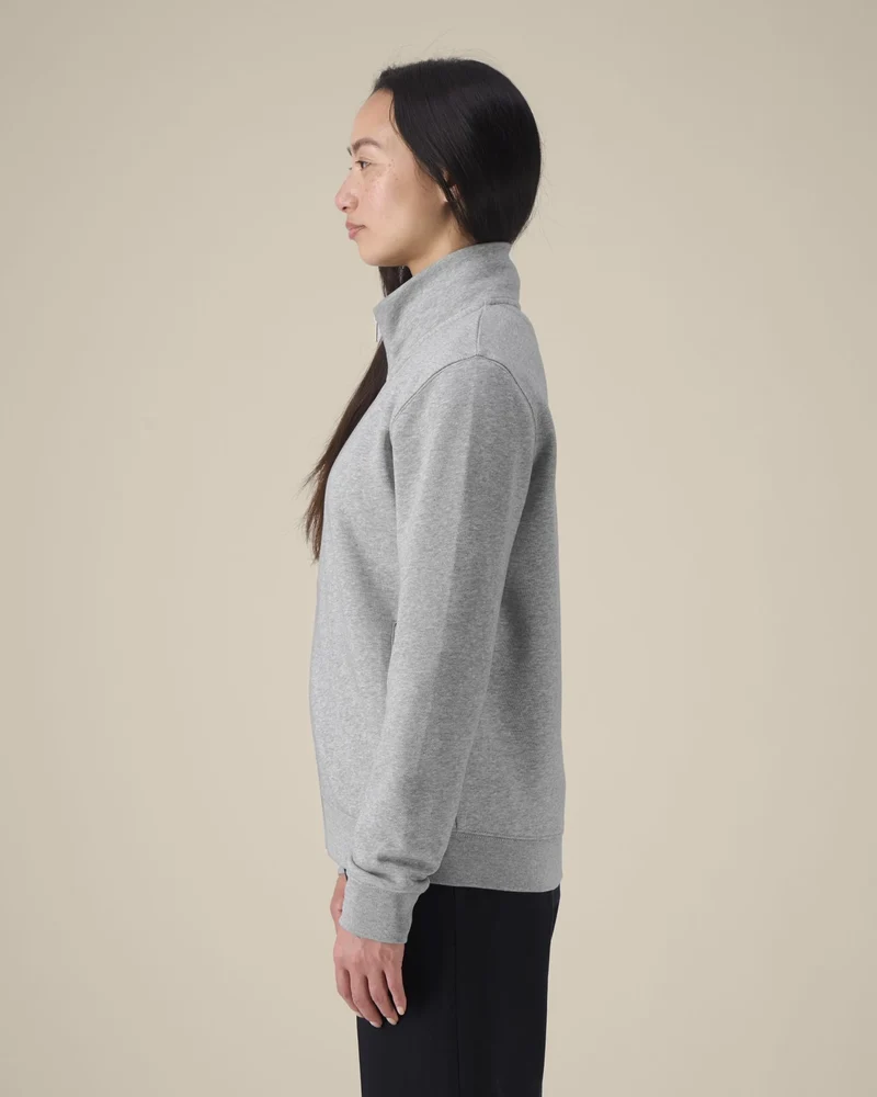 Sweat zippé coton bio Stanley/Stella Trailer 2.0 à personnaliser