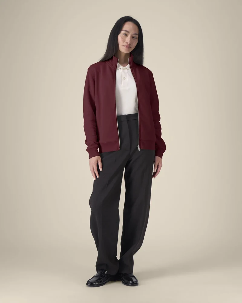 Sweat zippé coton bio Stanley/Stella Trailer 2.0 à personnaliser