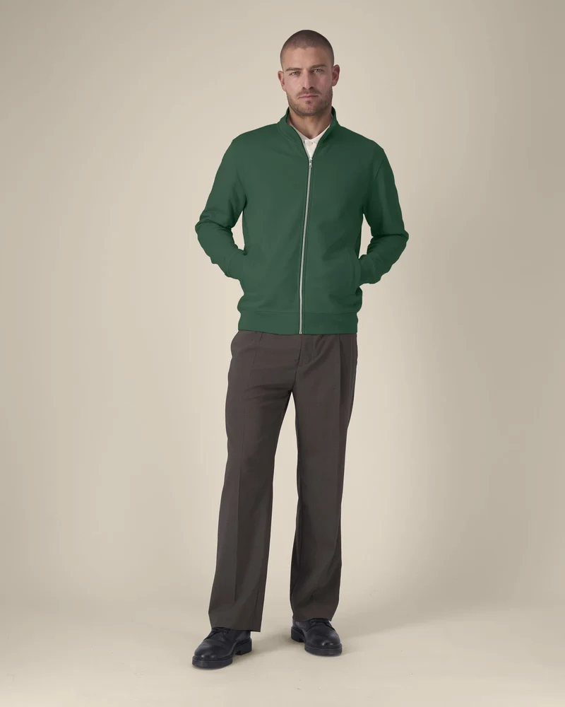 Sweat zippé coton bio Stanley/Stella Trailer 2.0 à personnaliser