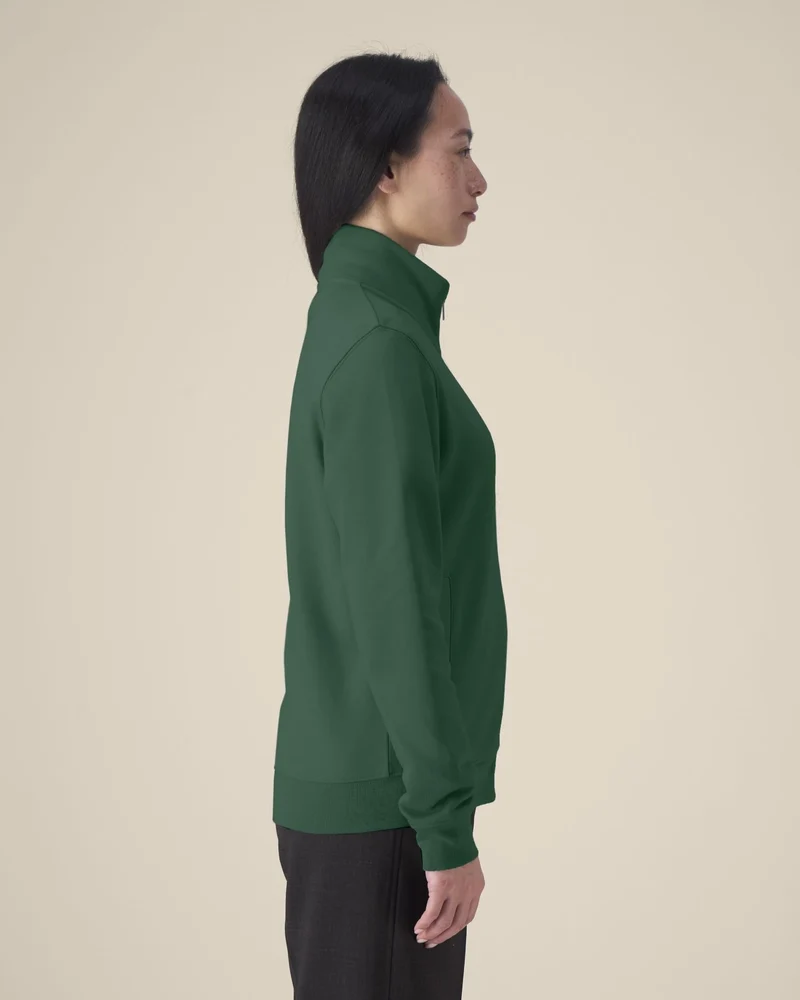 Sweat zippé coton bio Stanley/Stella Trailer 2.0 à personnaliser