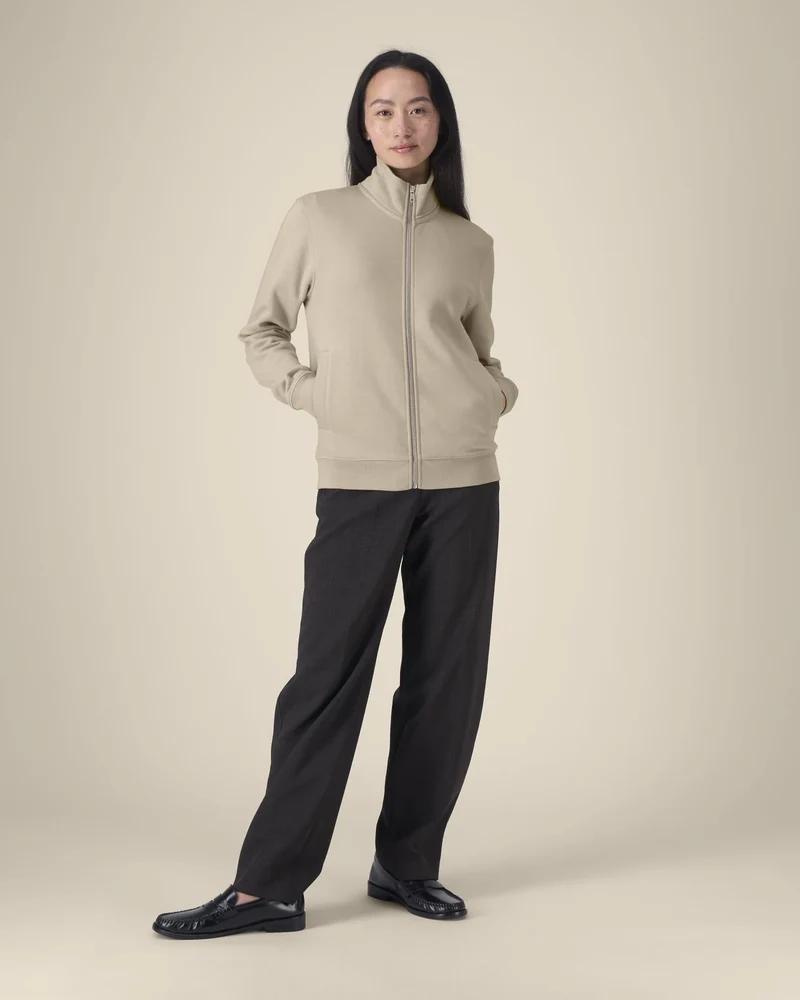 Sweat zippé coton bio Stanley/Stella Trailer 2.0 à personnaliser