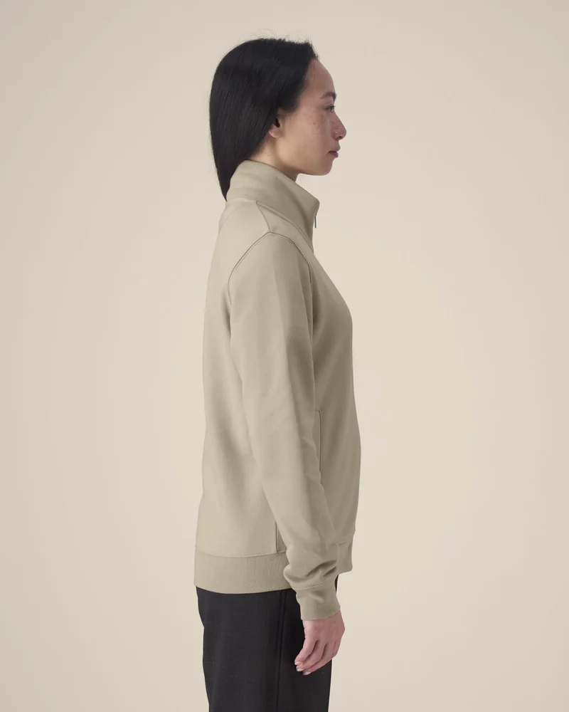 Sweat zippé coton bio Stanley/Stella Trailer 2.0 à personnaliser