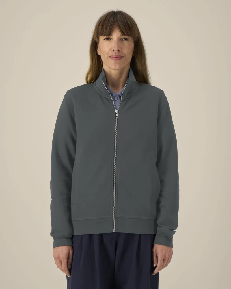 Sweat zippé coton bio Stanley/Stella Trailer 2.0 à personnaliser