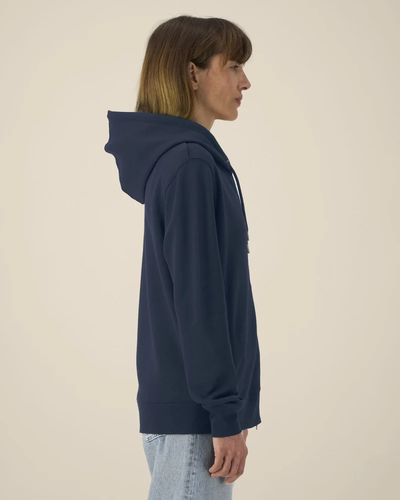 Sweat à capuche zippé coton bio Stanley/Stella Astor à personnaliser