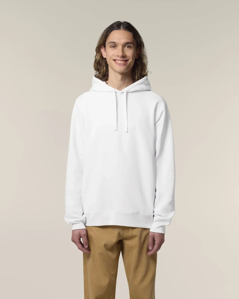 Sweat à capuche unisexe coton bio Stanley/Stella Sounder à personnaliser