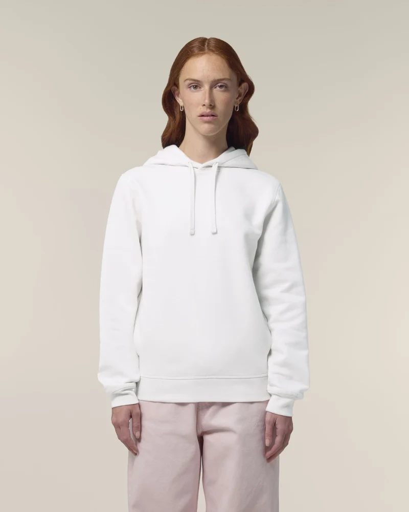Sweat à capuche unisexe coton bio Stanley/Stella Sounder à personnaliser