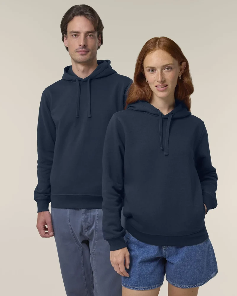 Sweat à capuche unisexe coton bio Stanley/Stella Sounder à personnaliser