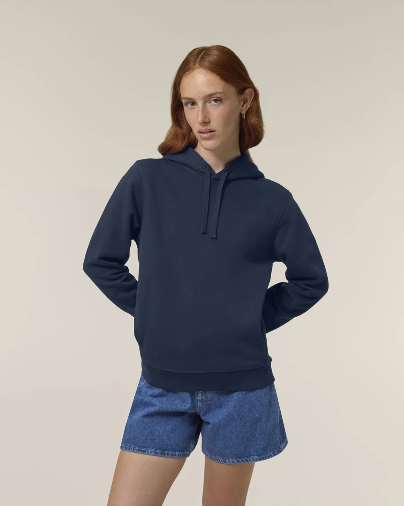 Sweat à capuche unisexe coton bio Stanley/Stella Sounder à personnaliser