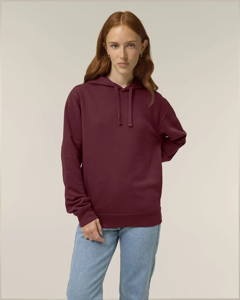 Sweat à capuche unisexe coton bio Stanley/Stella Sounder à personnaliser