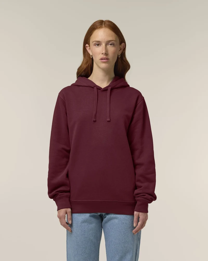 Sweat à capuche unisexe coton bio Stanley/Stella Sounder à personnaliser