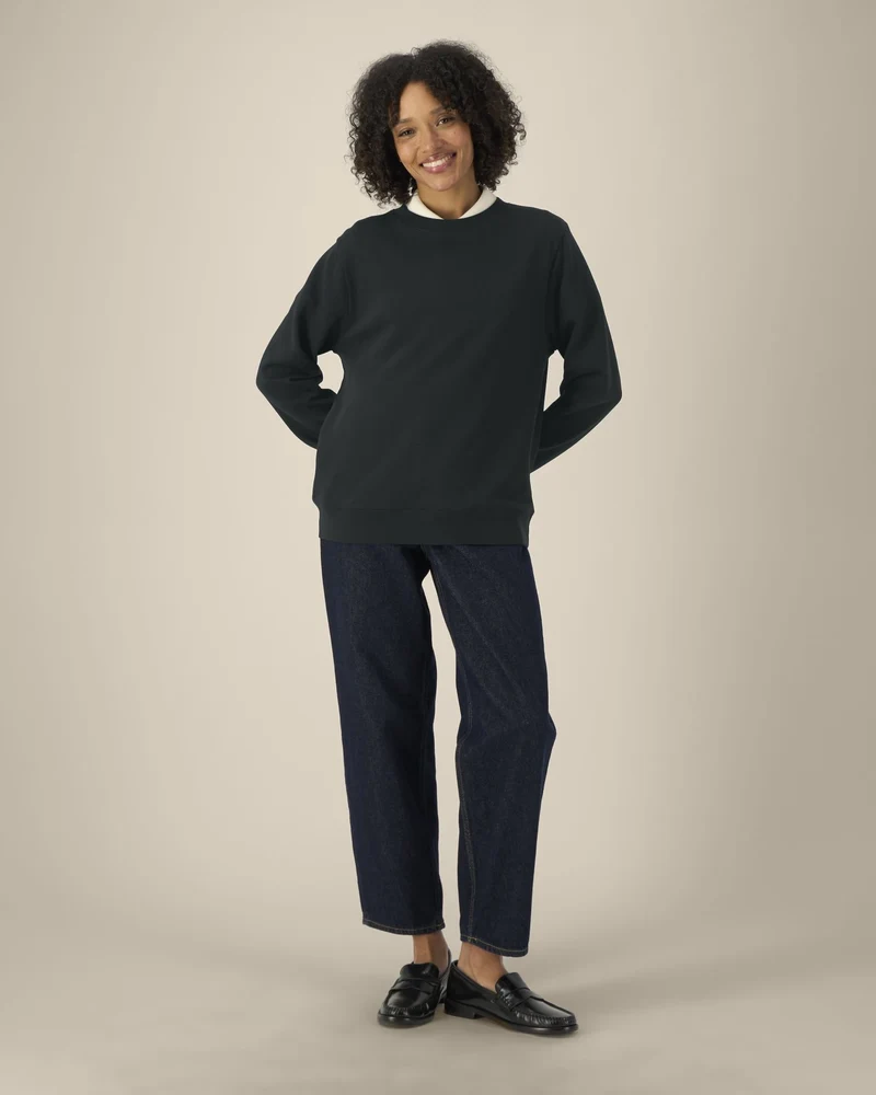 Sweat-shirt col rond coton recyclé Stanley/Stella Thinker à personnaliser