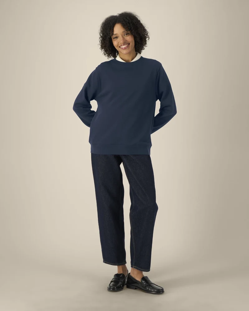 Sweat-shirt col rond coton recyclé Stanley/Stella Thinker à personnaliser