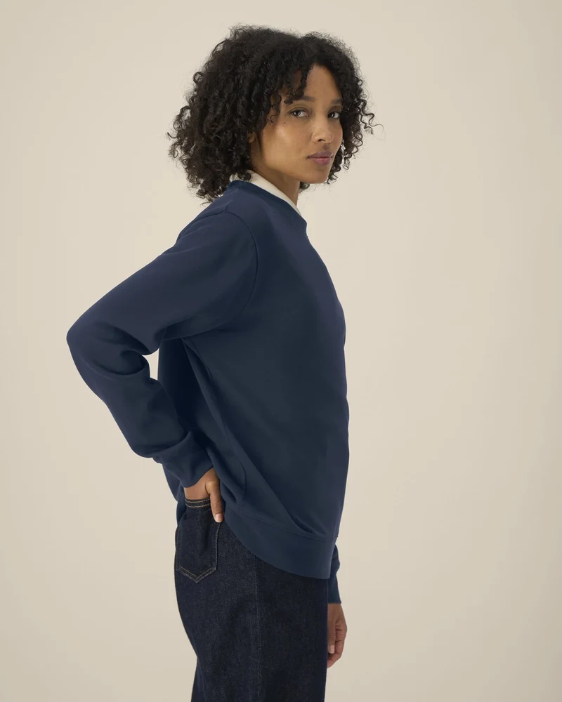 Sweat-shirt col rond coton recyclé Stanley/Stella Thinker à personnaliser