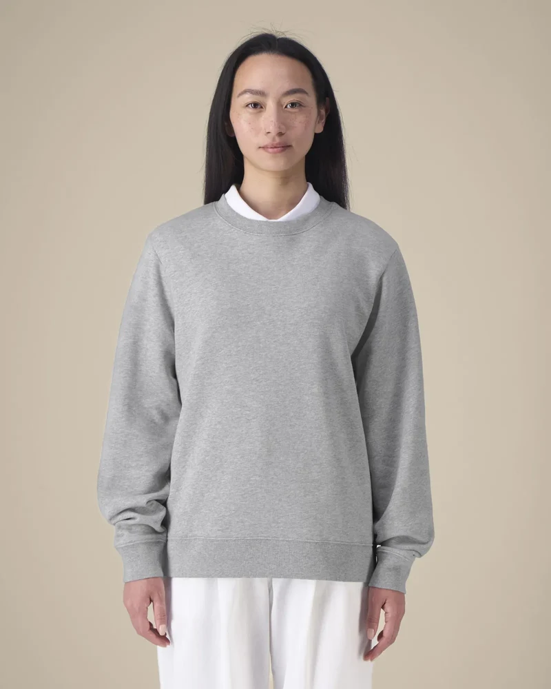 Sweat-shirt col rond coton recyclé Stanley/Stella Thinker à personnaliser